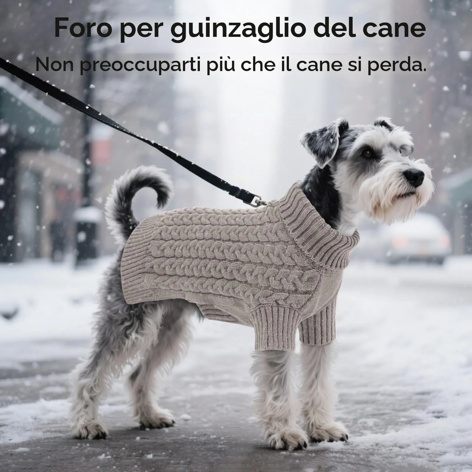ASENKU Maglione per Cani Medi e Grandi, Taglia L - immagine 6