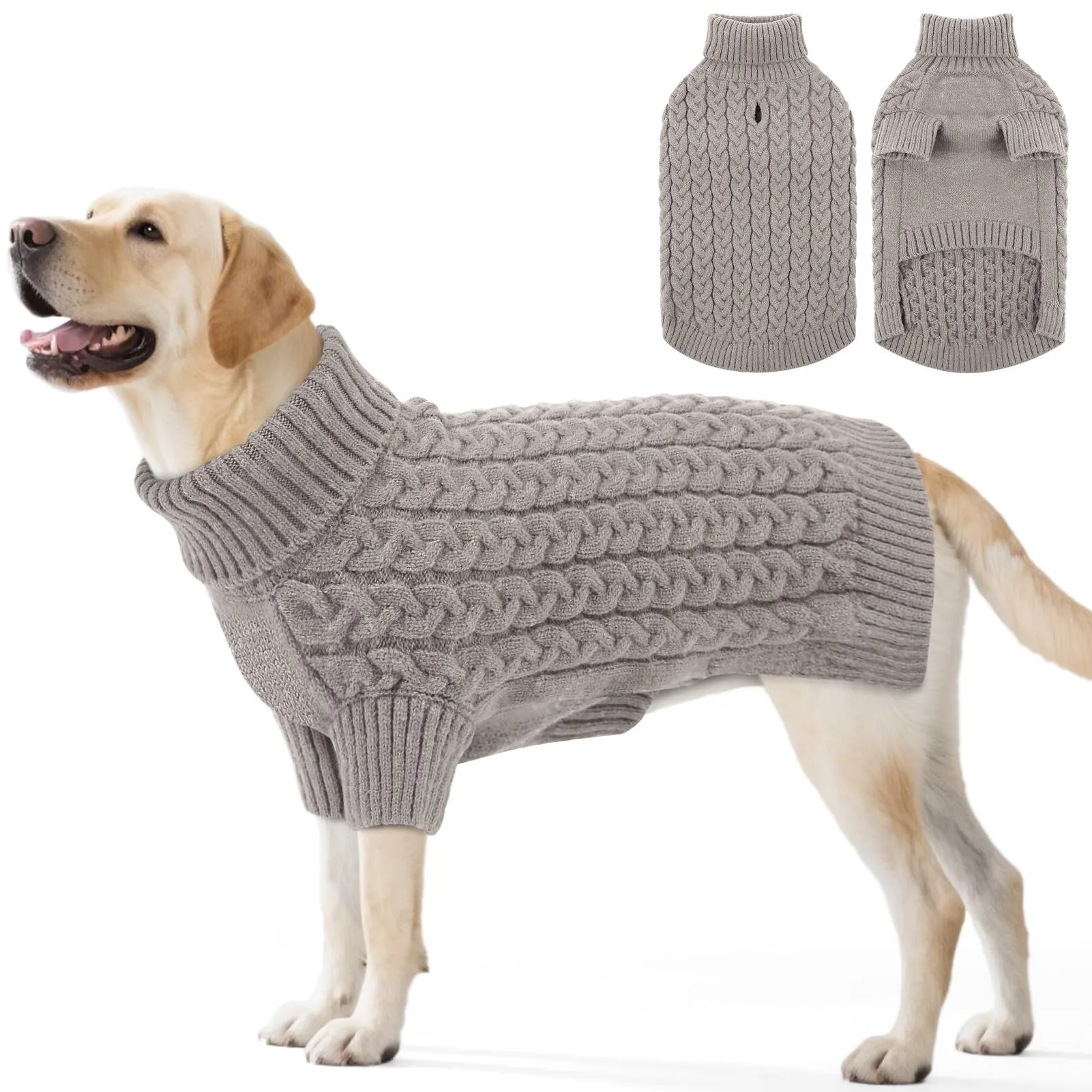 ASENKU Maglione per Cani Grandi, Taglia 2XL - immagine 1