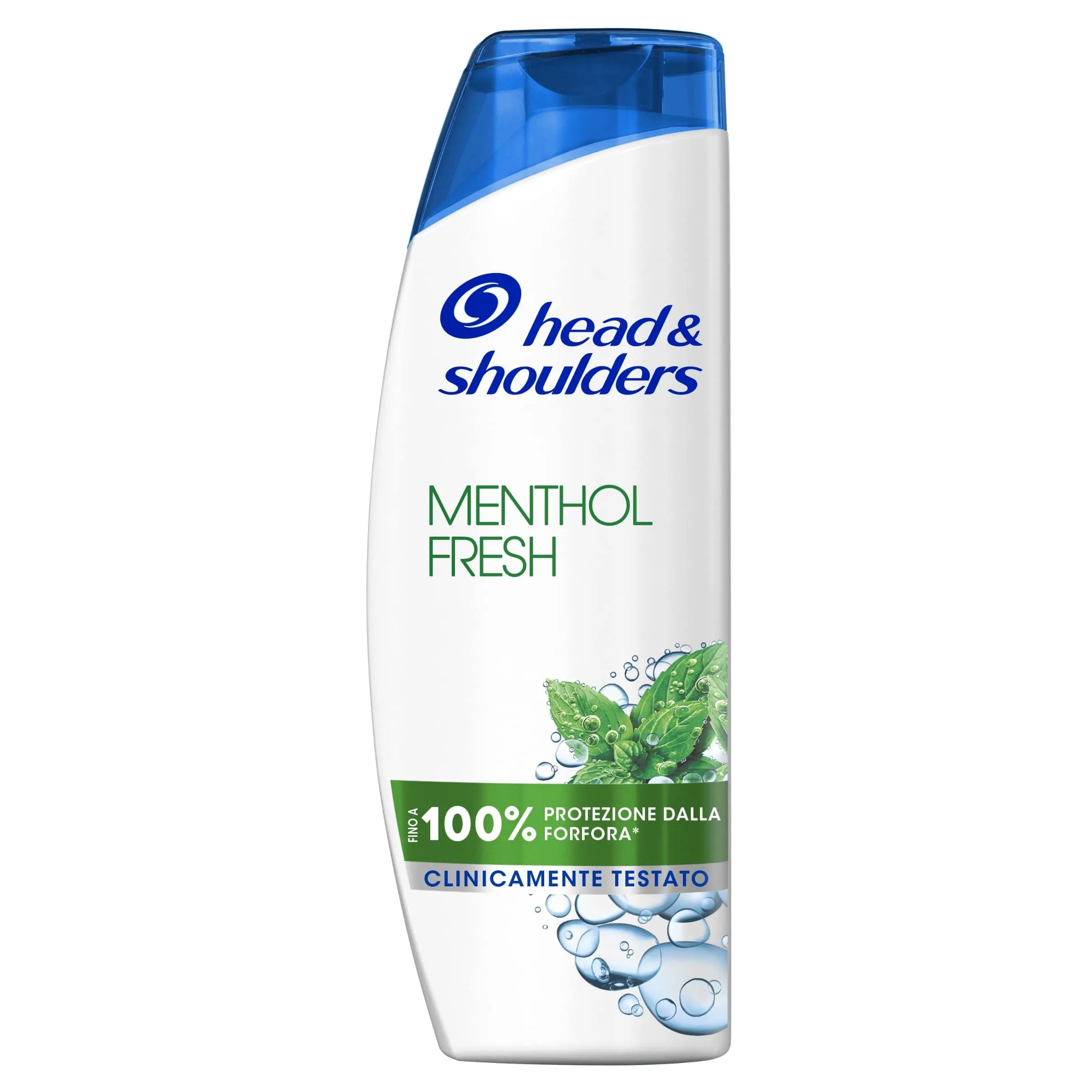 Head & Shoulders Shampoo Antiforfora Menthol Fresh per Capelli Grassi, 225ml x6 - immagine 2