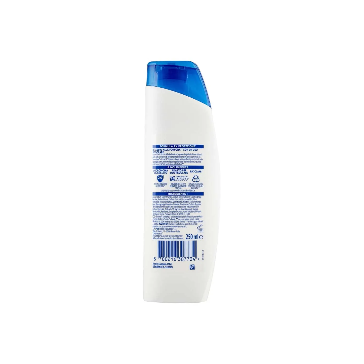Head & Shoulders Anti-Dandruff Shampoo Menthol Fresh 250 ml - immagine 3