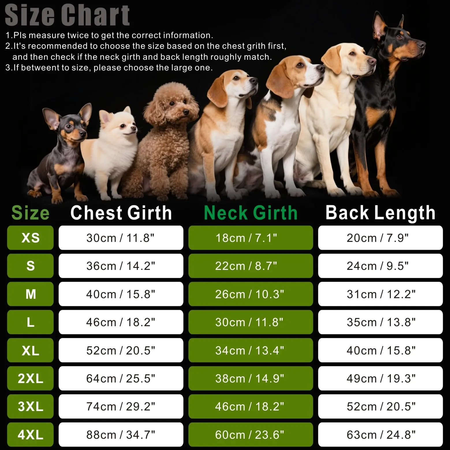 Mosucoirl Felpa con cappuccio per cani, Maglione caldo per animali domestici, Khaki, L - immagine 2