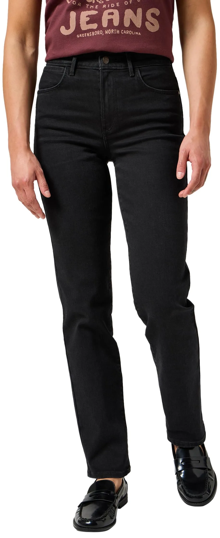 Wrangler Donna Jeans Vestibilità Dritta Drainpipe - immagine 1