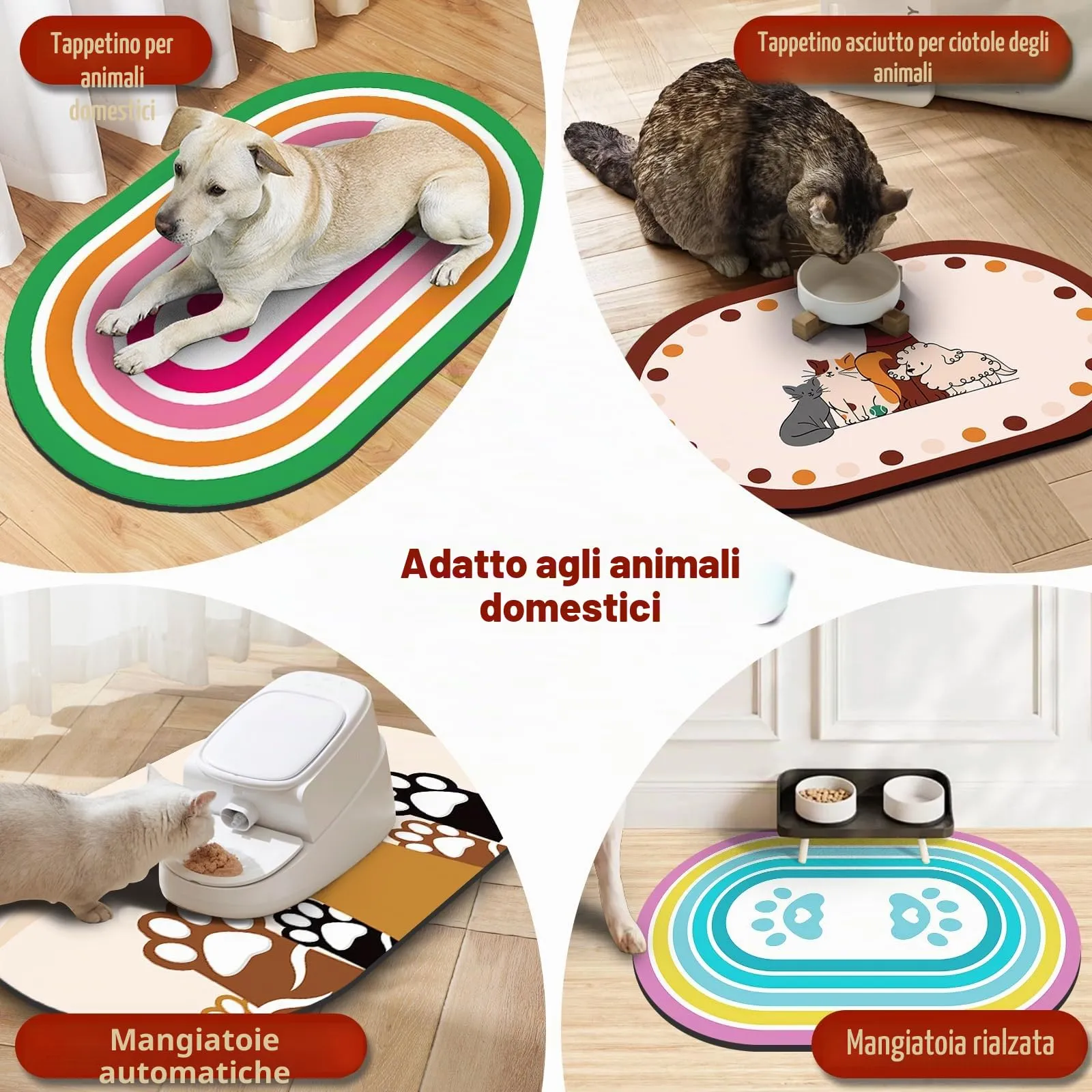 METEOROCK Tappetino Assorbente Sottociotola per Cani e Gatti, 51x30,5 cm - immagine 6