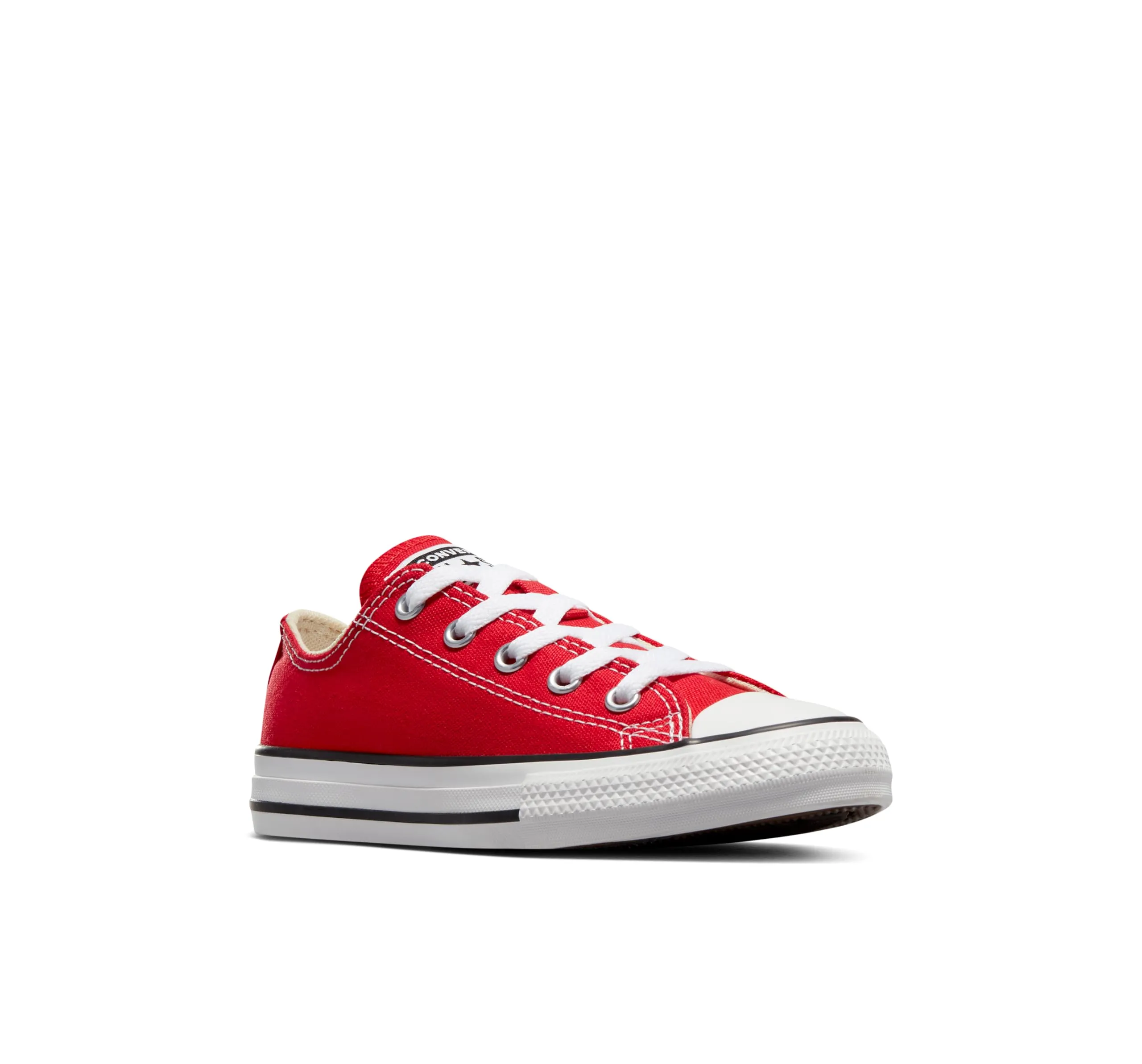 Converse 3J236 Scarpe da Ginnastica Basse Unisex Bambini e Ragazzi, Rosso, 33 EU - immagine 3