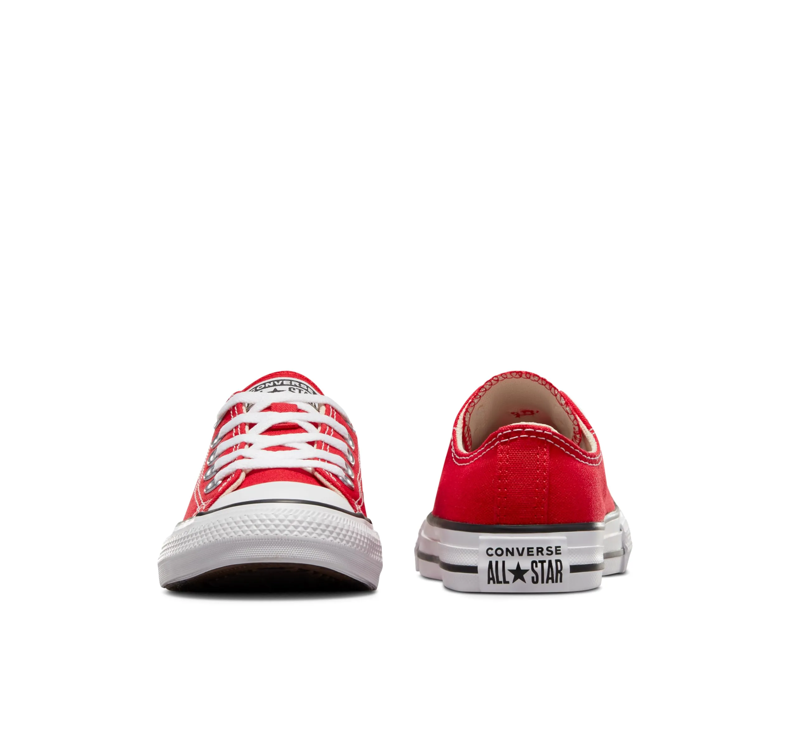 Converse 3J236 Scarpe da Ginnastica Basse Unisex Bambini e Ragazzi, Rosso, 33 EU - immagine 5