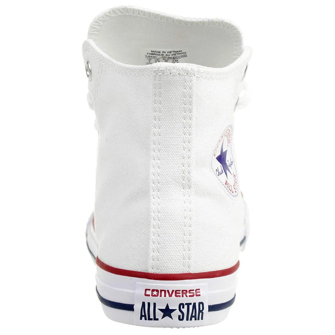 Converse Ctas Core Hi 015860-34-3 Sneaker Unisex Bambini Bianco Taglia 32 - immagine 5