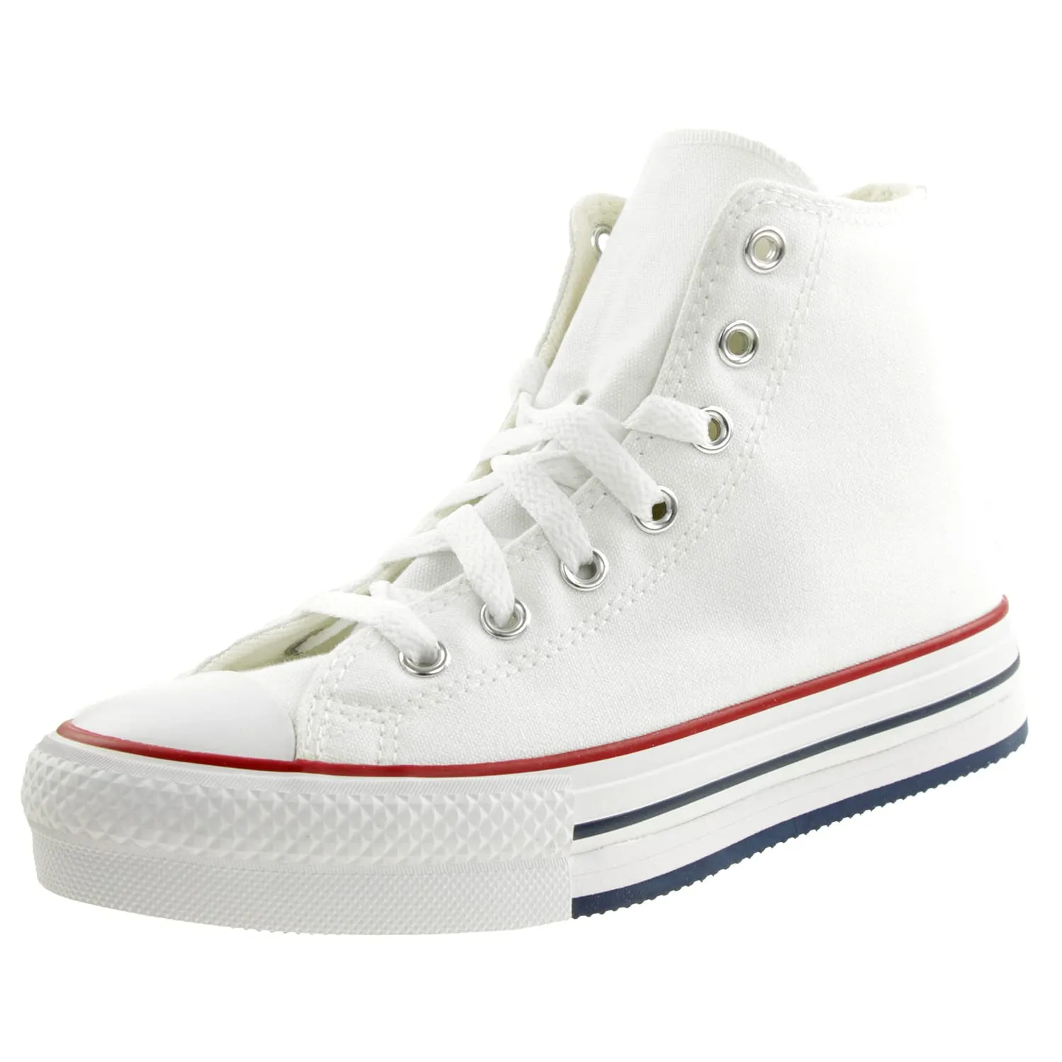 Converse Chuck Taylor All Star Eva Lift Unisex Kids - White/Garnet/Midnight Navy EU 29 - immagine 1