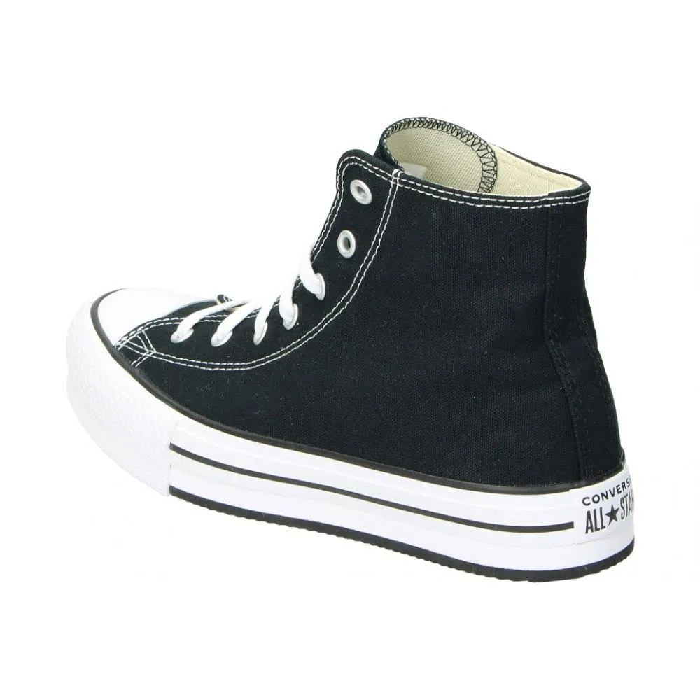 Converse Chuck Taylor All Star Eva Lift Canvas Platform Uomo 272855C, Black/White/Black, EU 20 - immagine 5