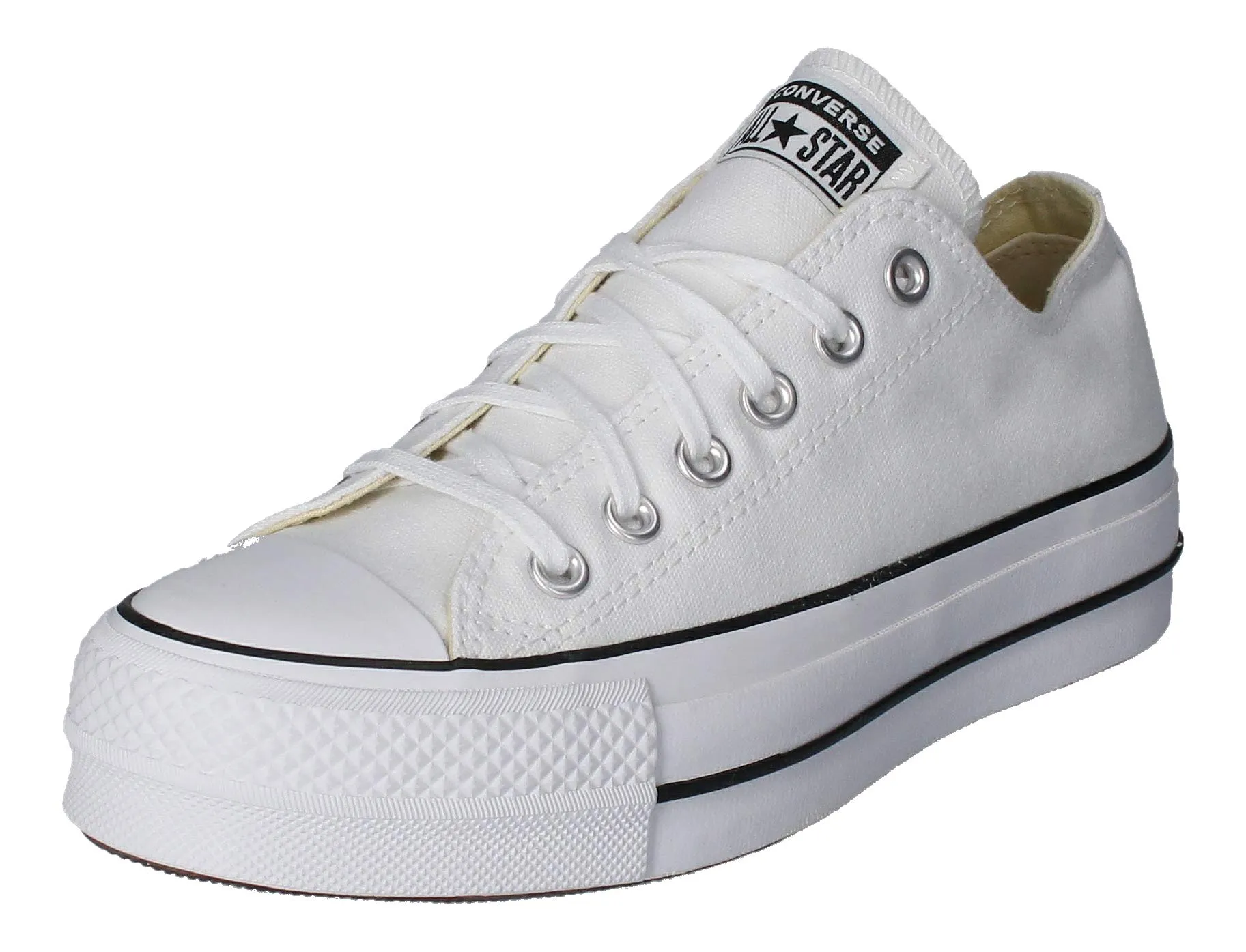 Converse Mandrini 1X228 CT AS Slip Antracite Arancione Grigio Canvas Lift Bianco Nero Bianco - immagine 2