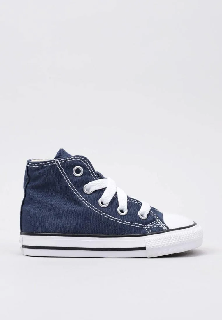 Converse Chuck Taylor All Star High Pantofole Unisex per Bambini, Blu Marino, 21 EU - immagine 2
