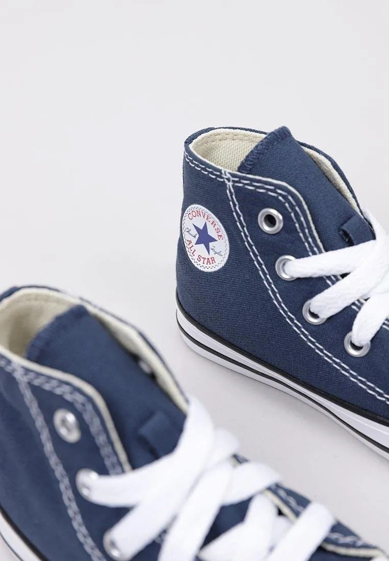 Converse Chuck Taylor All Star High Pantofole Unisex per Bambini, Blu Marino, 21 EU - immagine 4