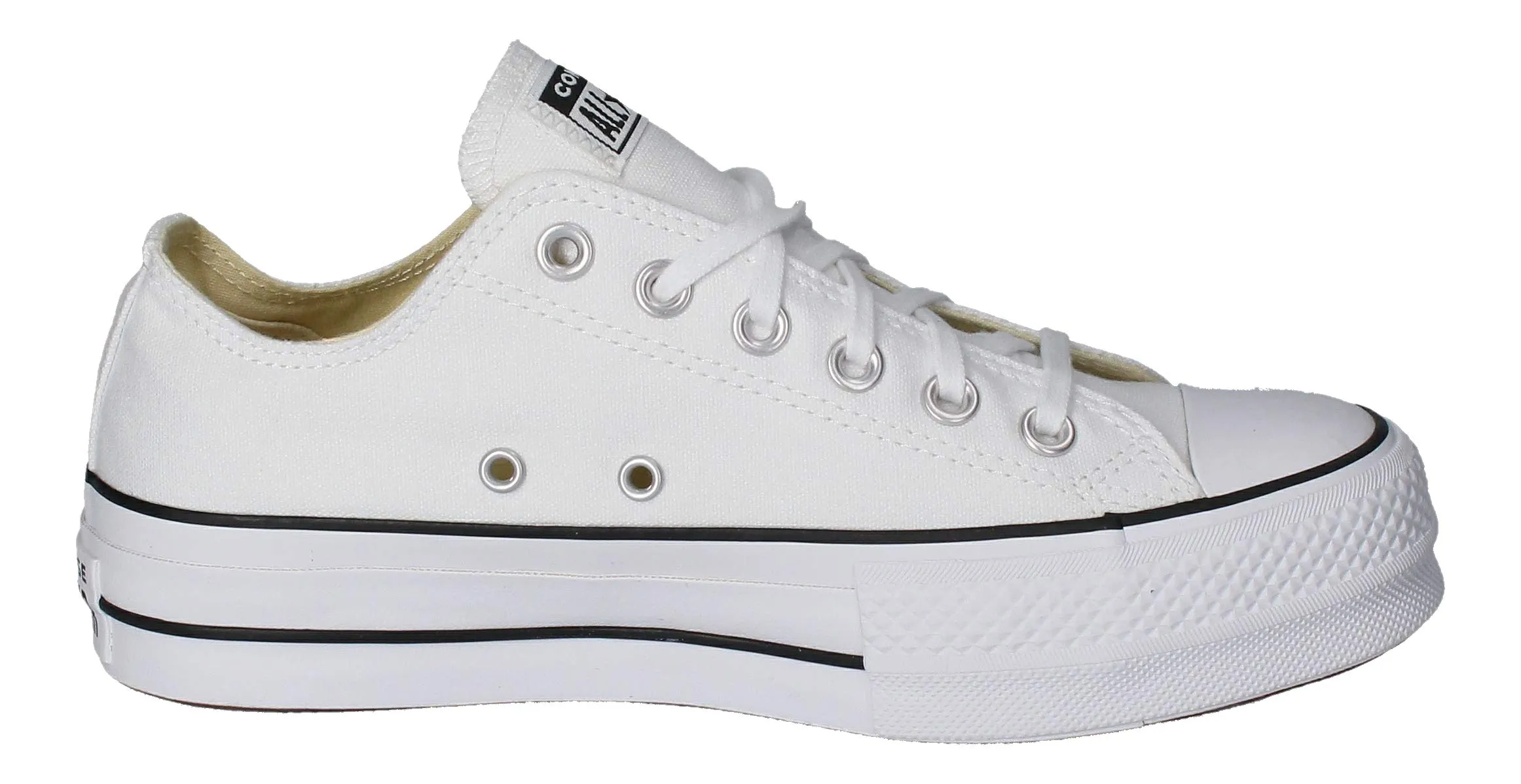 Converse Mandrini 1X228 CT AS Slip Antracite Arancione Grigio Canvas Lift Bianco Nero Bianco - immagine 1