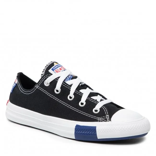 Converse Mandrini CT AS Slip Anthracite Orange Grey Logo Gioca Black Rush Blue University Red - immagine 2