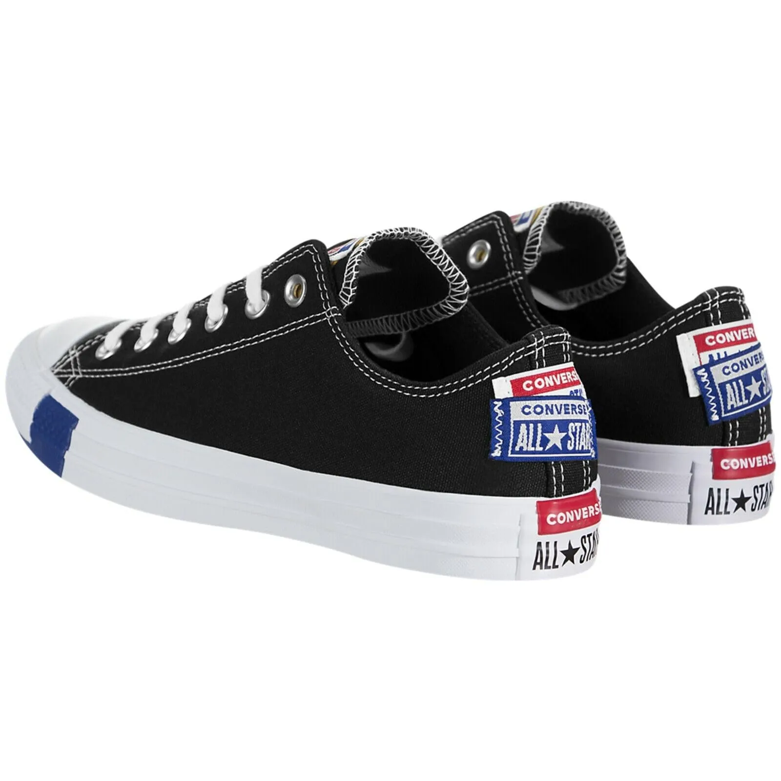 Converse Mandrini CT AS Slip Anthracite Orange Grey Logo Gioca Black Rush Blue University Red - immagine 6