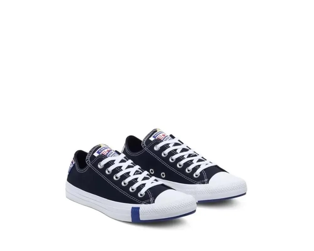Converse Mandrini CT AS Slip Anthracite Orange Grey Logo Gioca Black Rush Blue University Red - immagine 7