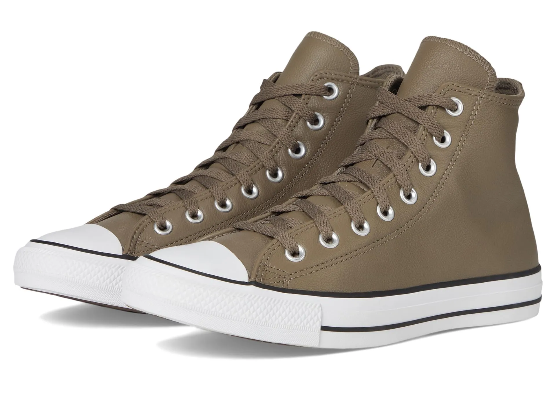 Converse Chuck Taylor All Star Sneaker in pelle, Tortora Classico Dark Matter, A09482C - immagine 1