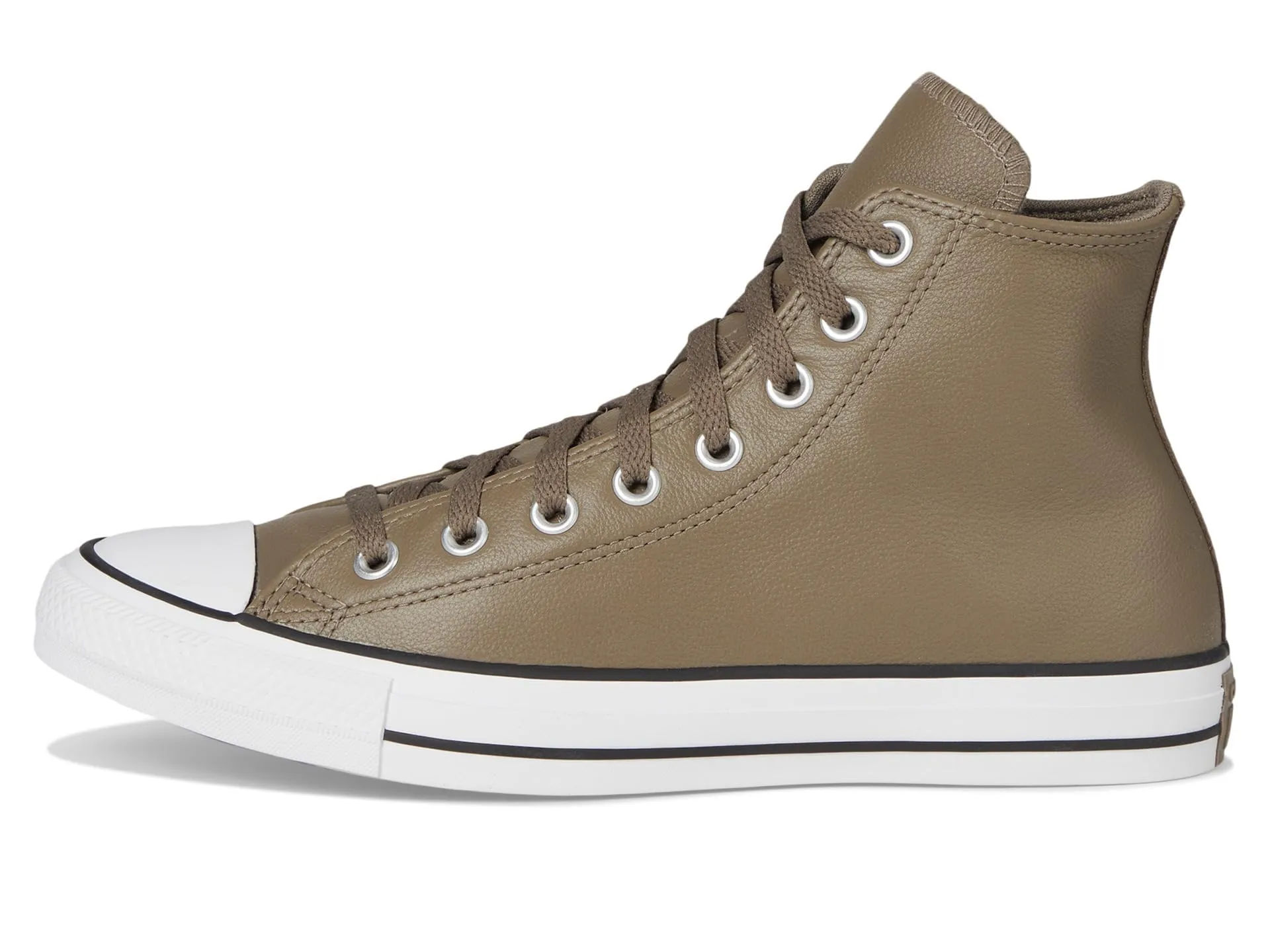 Converse Chuck Taylor All Star Sneaker in pelle, Tortora Classico Dark Matter, A09482C - immagine 4