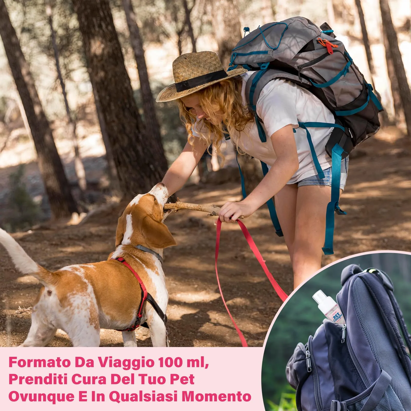 GJYC PET Profumo per Cani e Gatti, Deodorante Pelliccia Aroma Talco Neonato, Spray Neutralizzatore Odori, 100ml - immagine 8