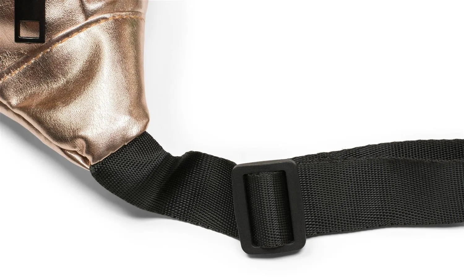 styleBREAKER Marsupio Donna Metallizzato, Rosa Oro, 21x16 cm - immagine 5