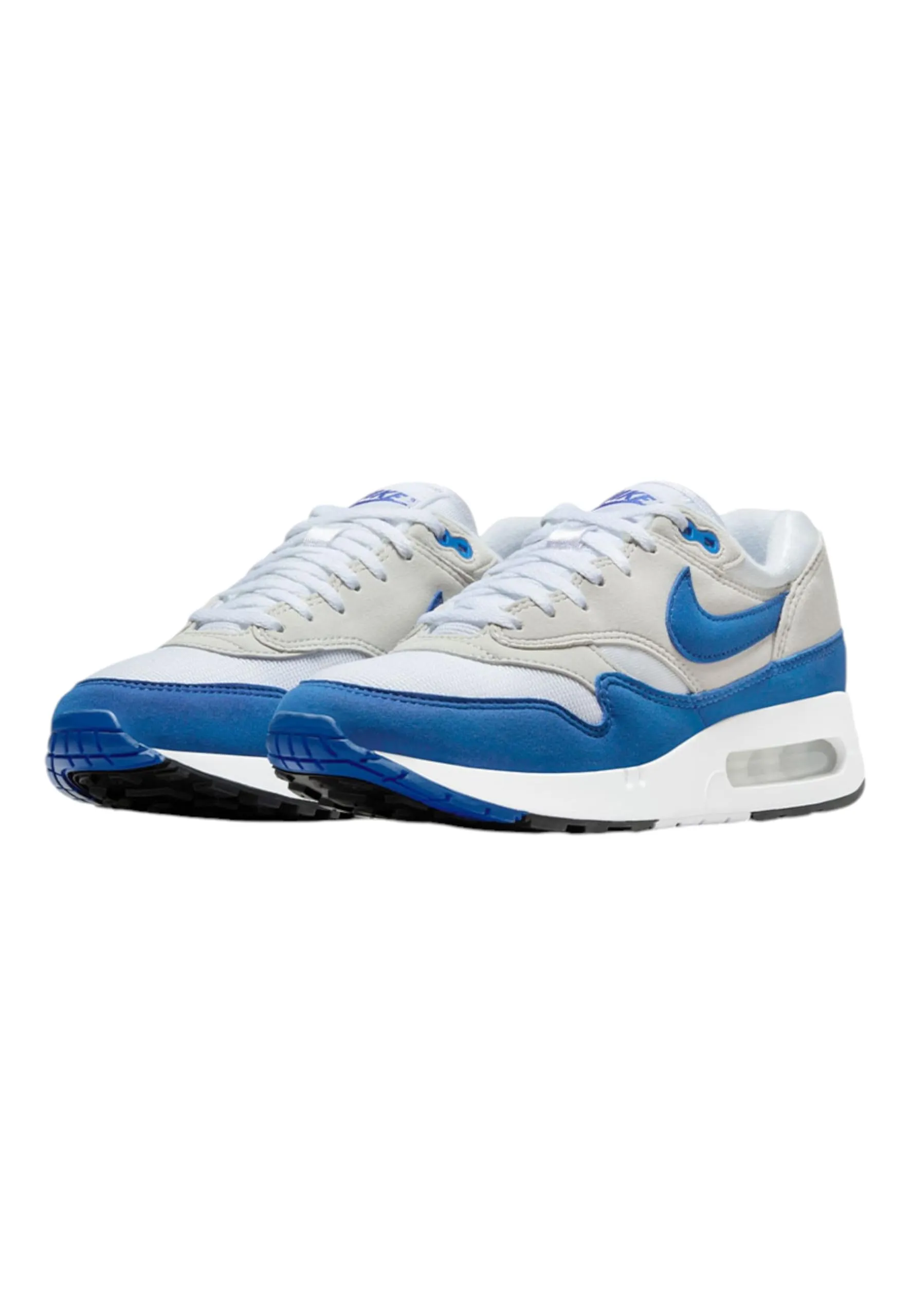 Nike Air Max 1 '86 OG Leather Sneakers - White Royal Blue - immagine 2