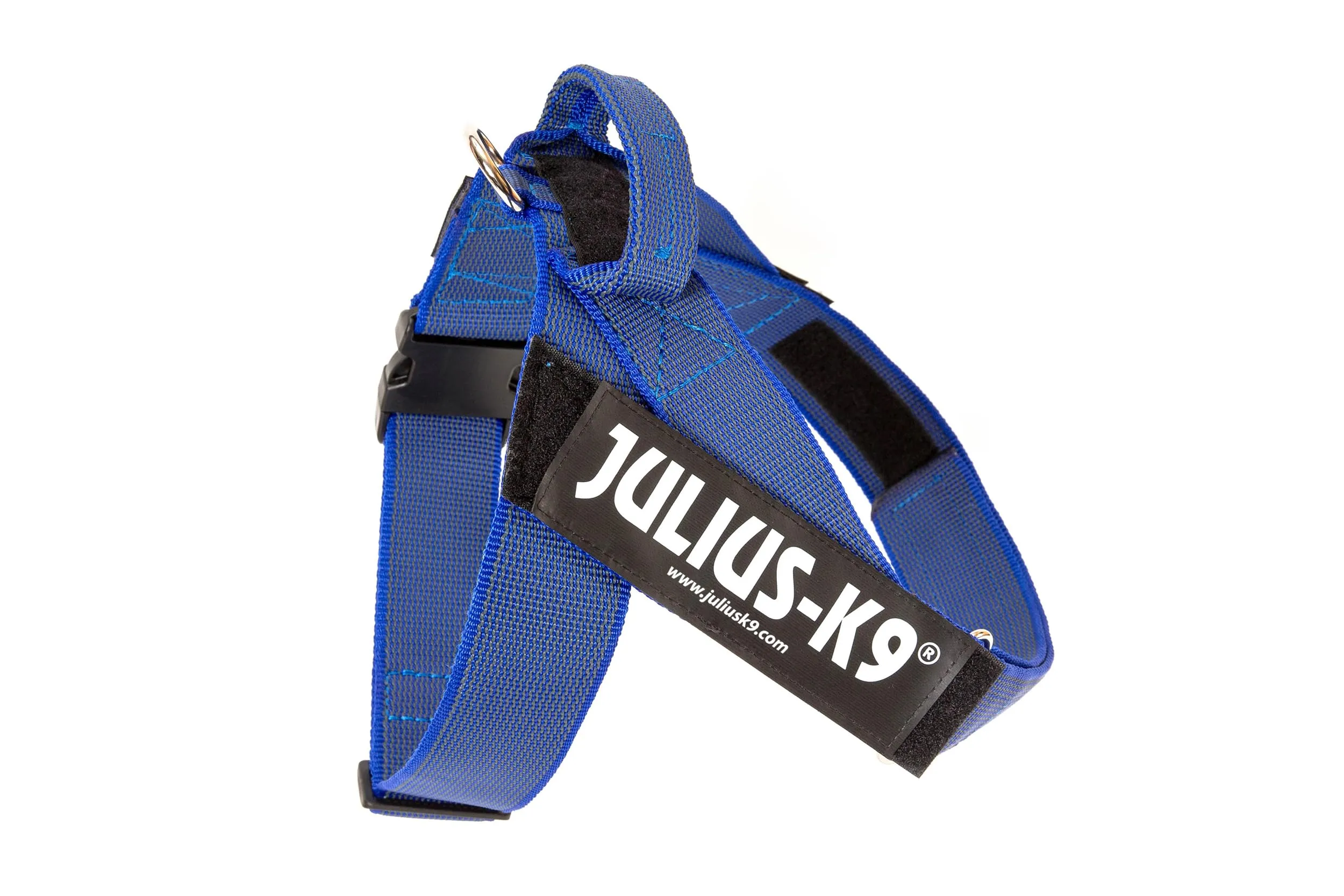 Julius-K9 Pettorina a Fascia, Taglia 3, Blu/Grigio - immagine 3