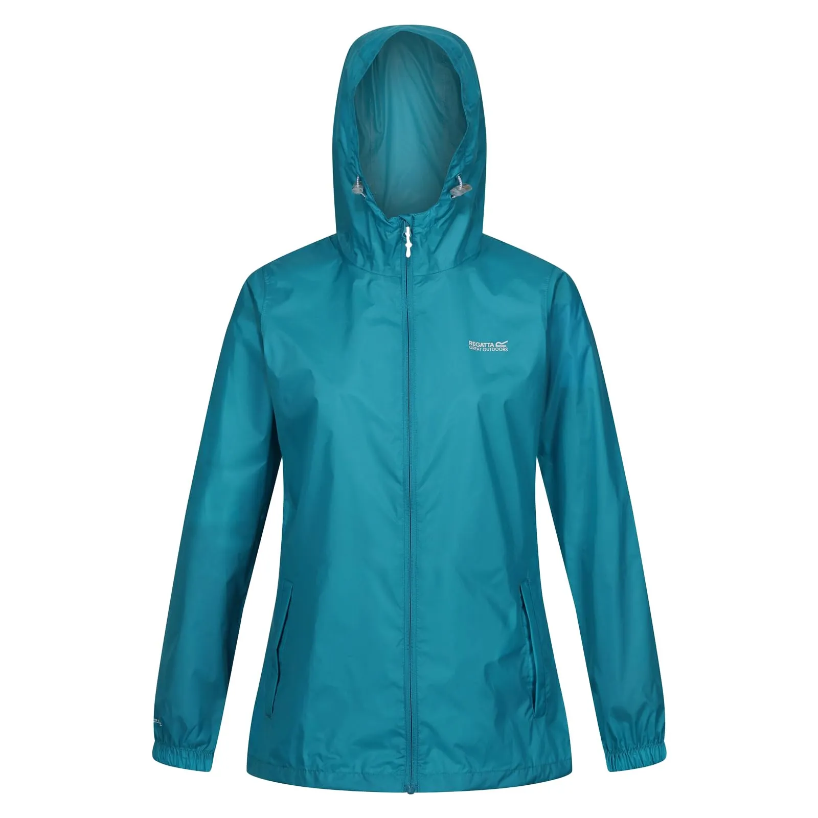 Regatta Women's Pack It III Waterproof Shell Jacket, Tahoe Blue - immagine 1