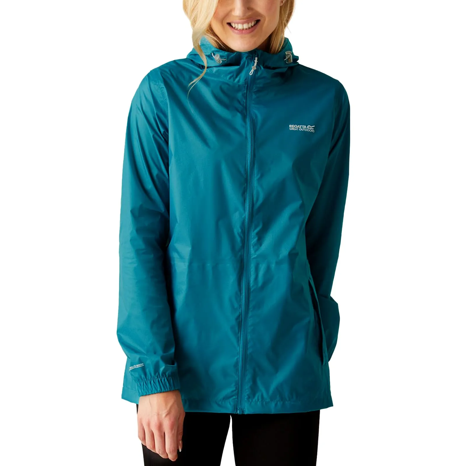Regatta Women's Pack It III Waterproof Shell Jacket, Tahoe Blue - immagine 2