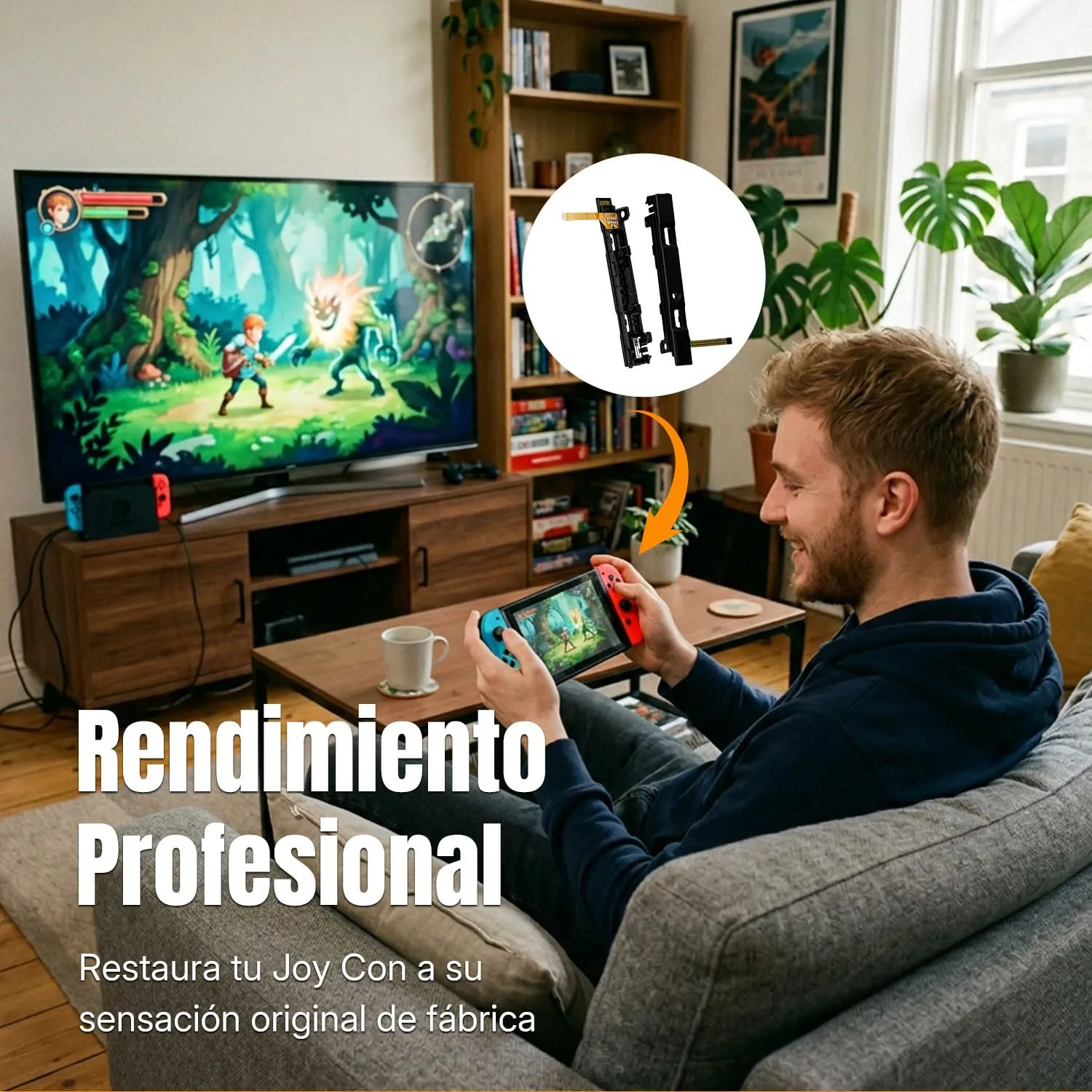 Wigearss Guide di Scorrimento Binario L/R Slider di Ricambio per Nintendo Switch e Switch OLED Joy-Con Controller - immagine 6