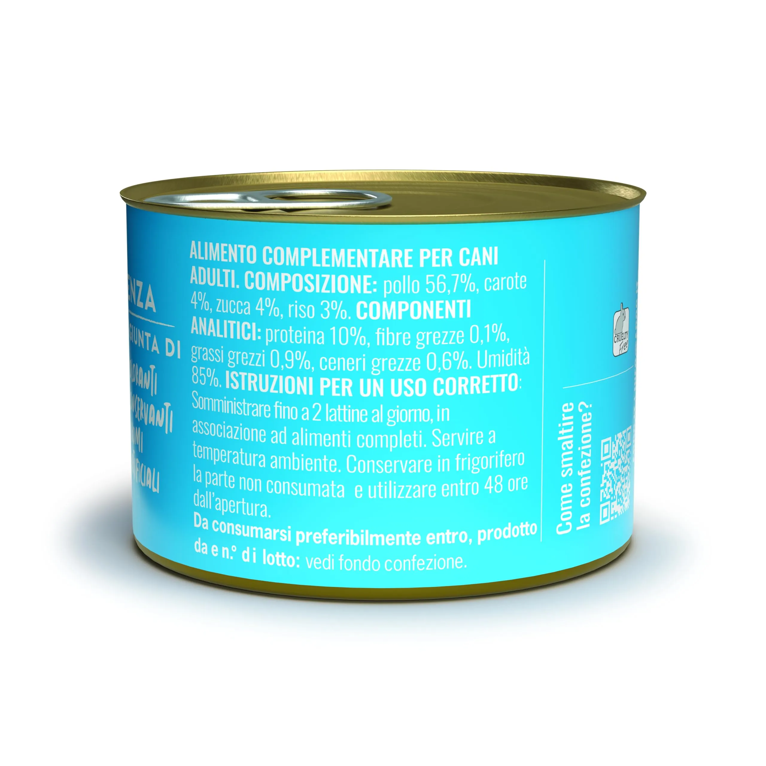 ADoC Dog Cibo Umido per Cani Mix 4 - Tonnetto, Pollo, Anatra e Manzo - 24 x 170g - immagine 2