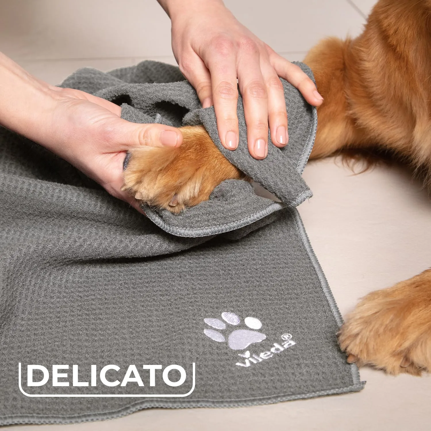 Vileda Pet Pro Panno in Microfibra per Animali, Taglia M - immagine 3