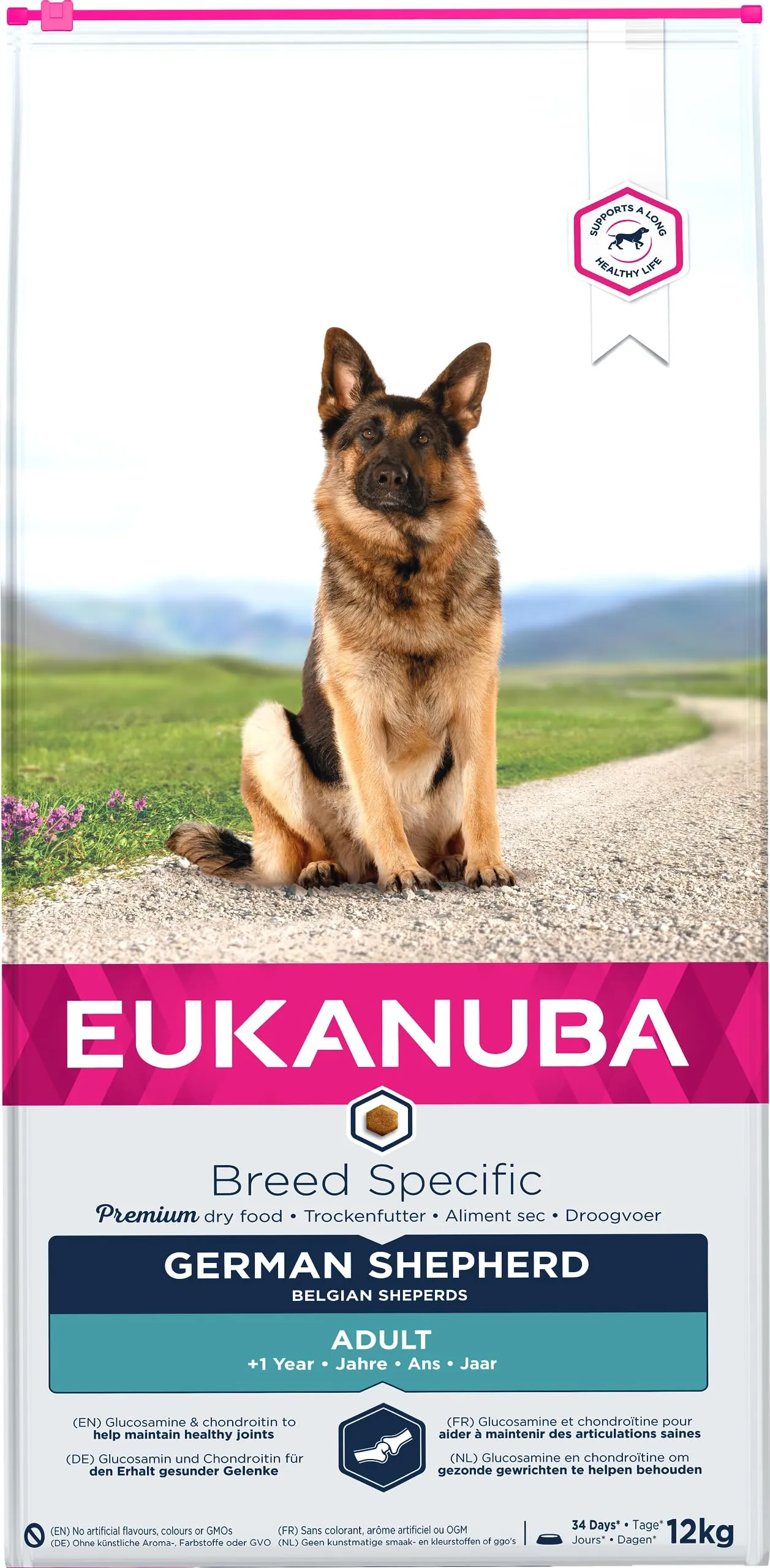 Eukanuba Alimento Secco per Pastori Tedeschi Adulti, 12 kg - immagine 5