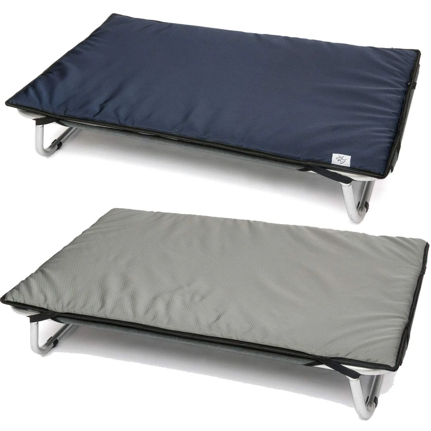 Leopet Materassino Copribrandina in Tessuto Waterproof con Elastici, Doubleface per Cani, 75x115 cm, Blu-Grigio - immagine 1