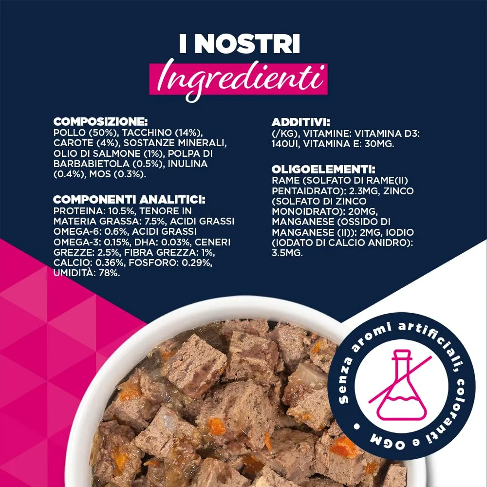 Eukanuba Cibo Umido Cucciolo con Tacchino e Carote, 6 x 400 g - immagine 10