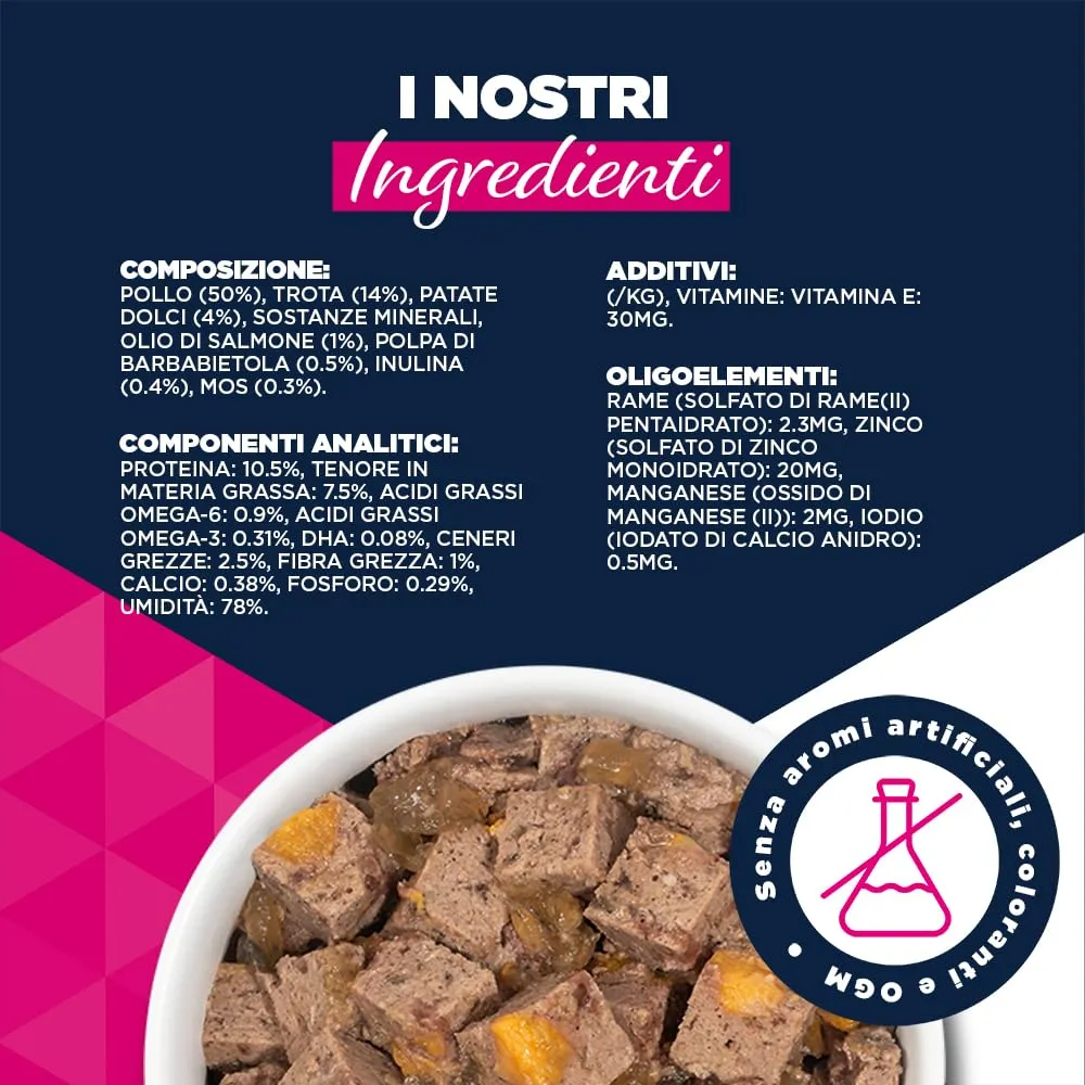 Eukanuba Cibo Umido Cucciolo con Trota e Patate Dolci, 6 x 400 g - immagine 10