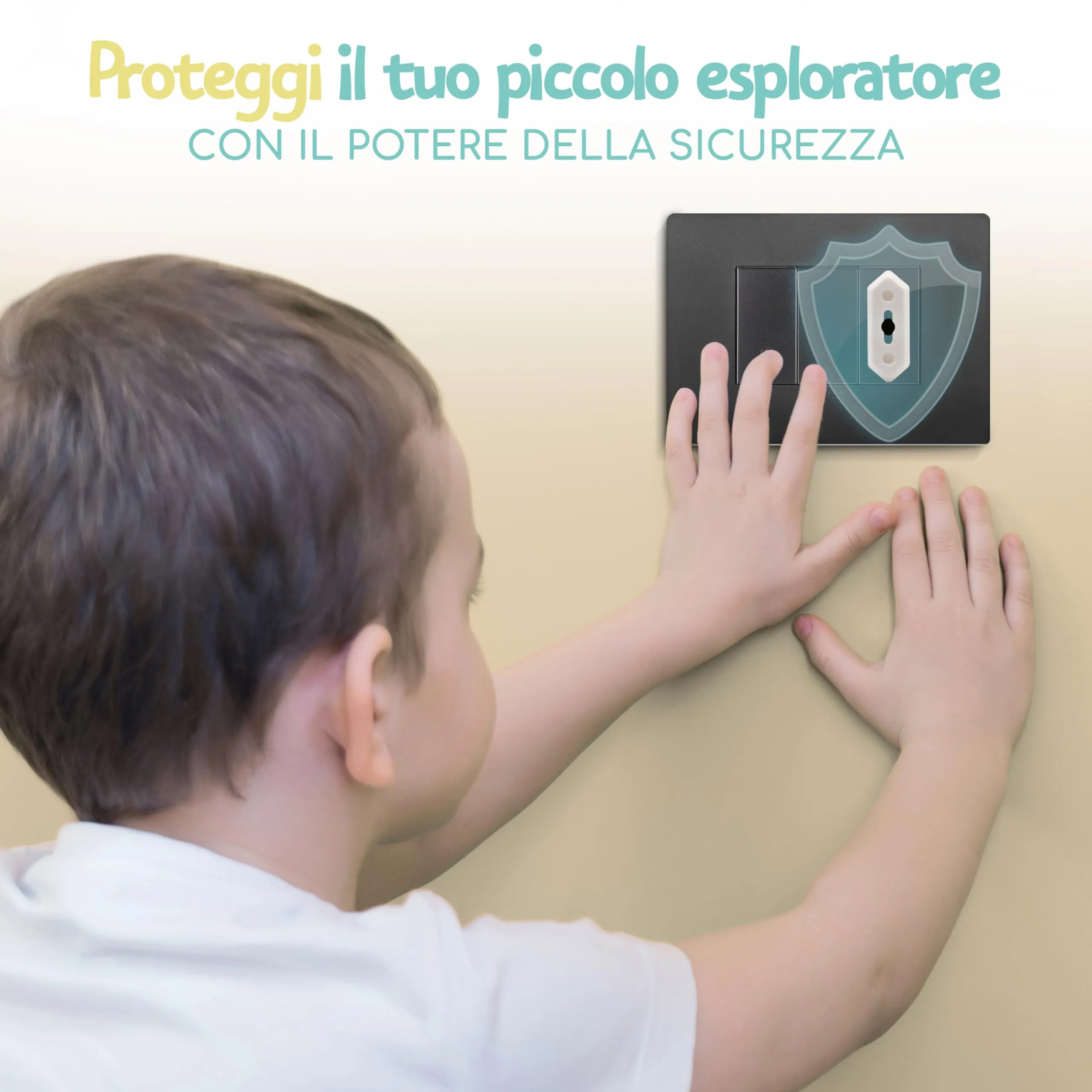 MiniHugs Set 20 Copriprese Universali per Bambini con 2 Chiavi - immagine 4