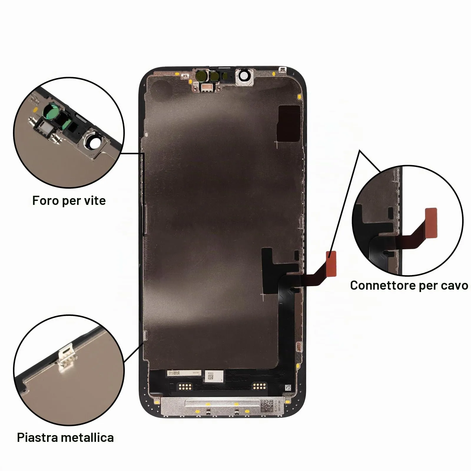 LL TRADER Schermo LCD 6,1'' per iPhone 14 e Kit di Riparazione - immagine 5