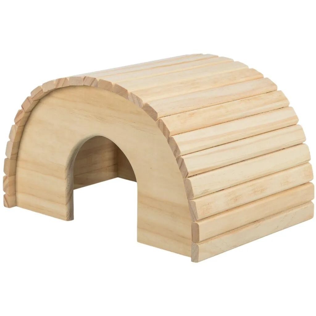Trixie 61272 Casa in Legno per Porcellini d'India, Colore Naturale - immagine 3