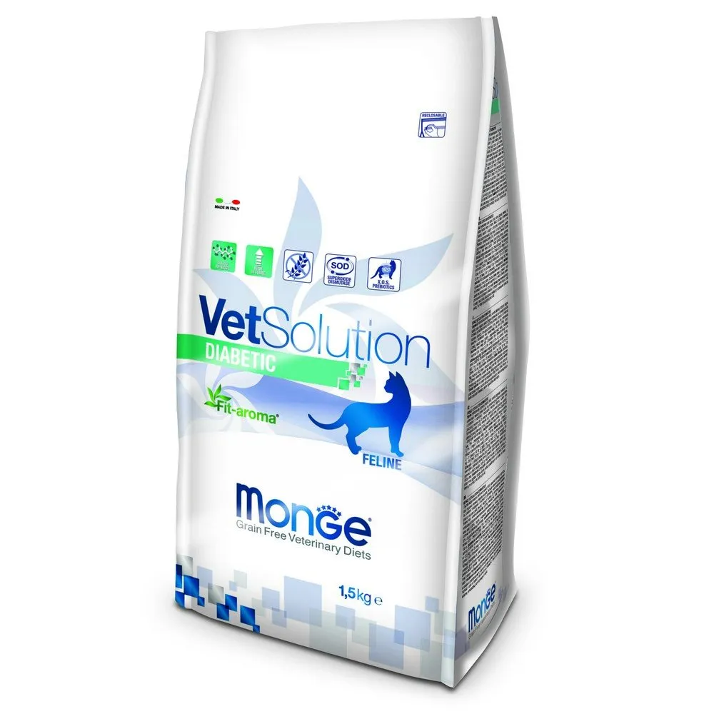 Monge Veterinario Diabetic Cat Food 1.5 kg - immagine 1