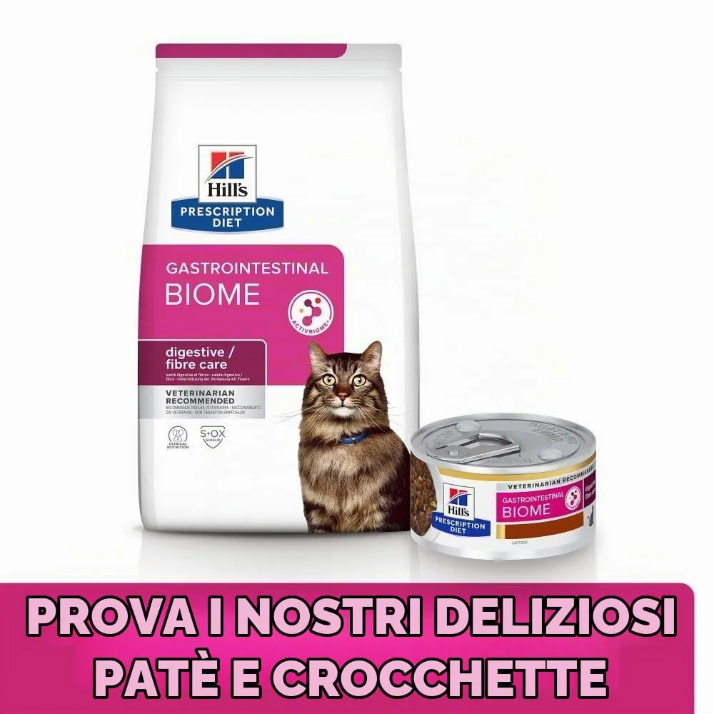 Hill's Prescription Diet Feline Gastrointestinal Biome Dry Cat Food 1.5 kg - immagine 3