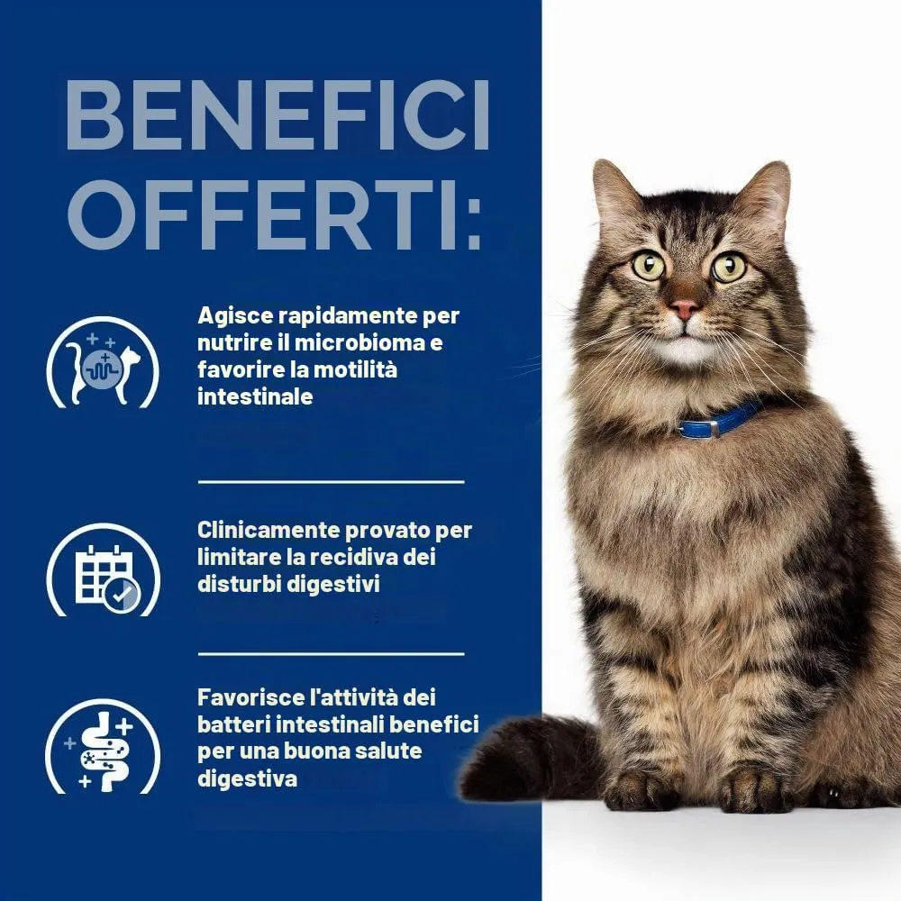 Hill's Prescription Diet Feline Gastrointestinal Biome Dry Cat Food 1.5 kg - immagine 4