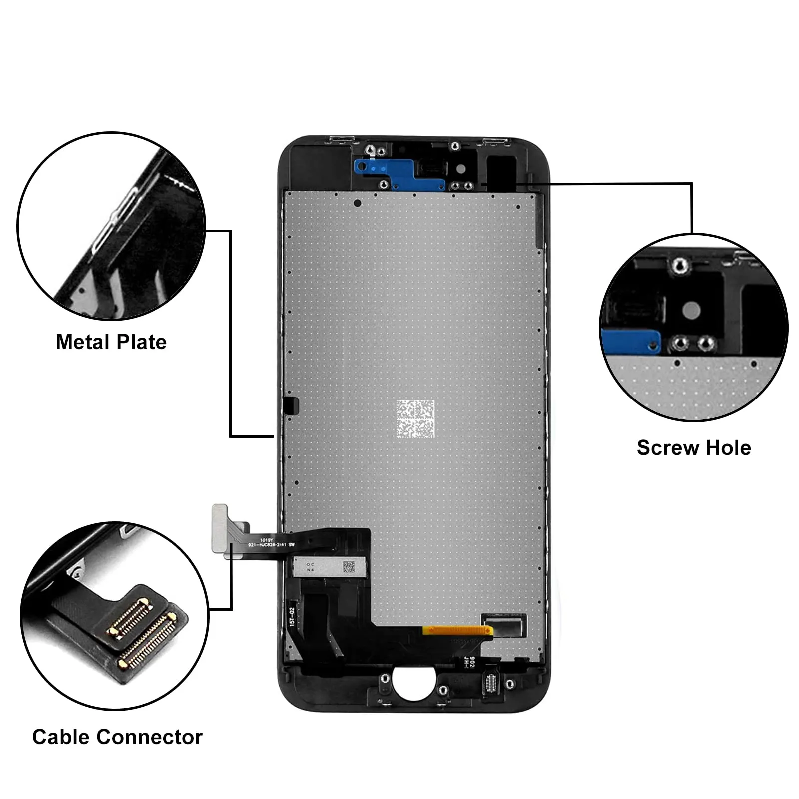 LL TRADER Schermo LCD 4,7'' per iPhone SE 2020 e Kit di Riparazione - immagine 4