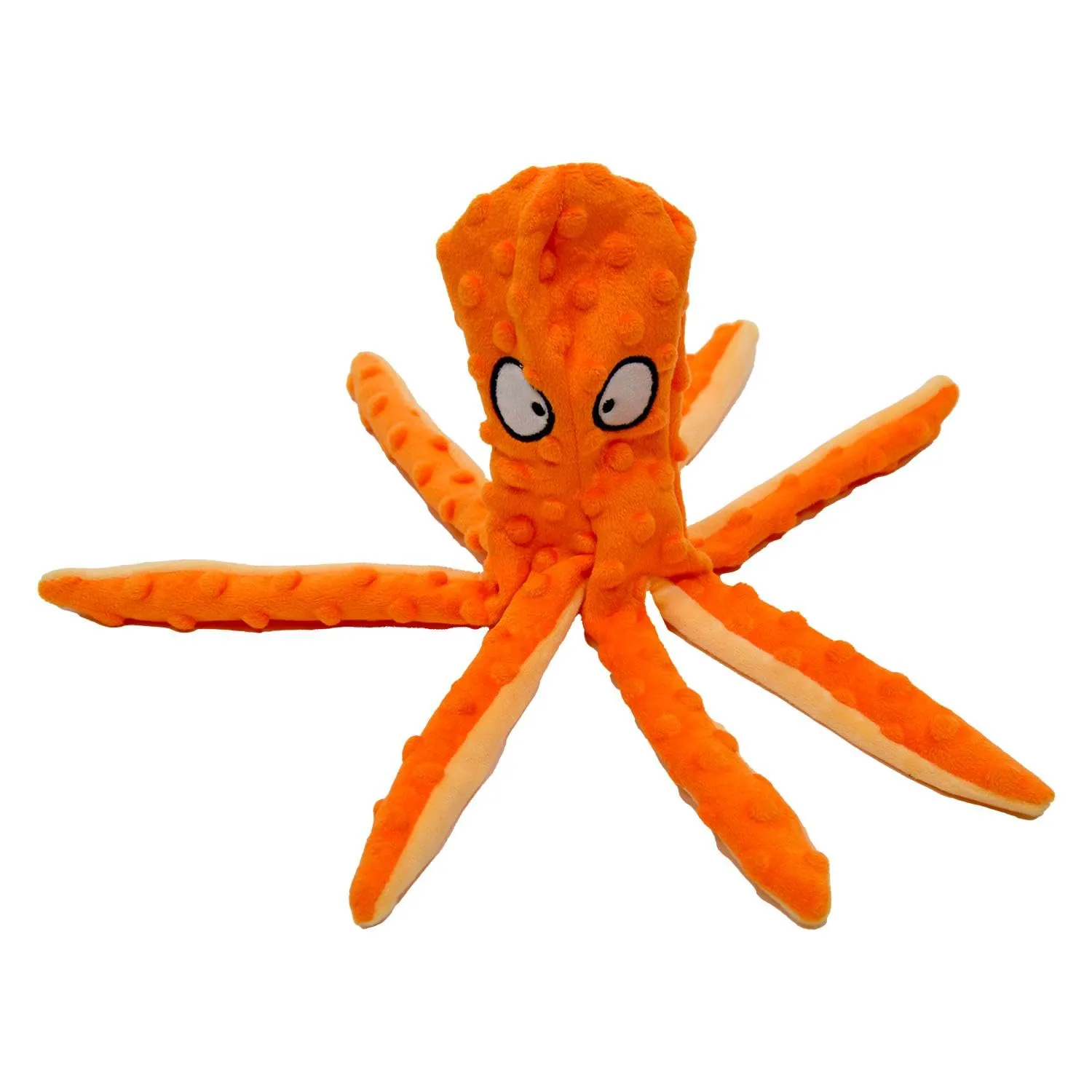 Jack and Vanilla Octopus Bubble - Giocattolo interattivo per cani, 32 cm, arancione - immagine 3