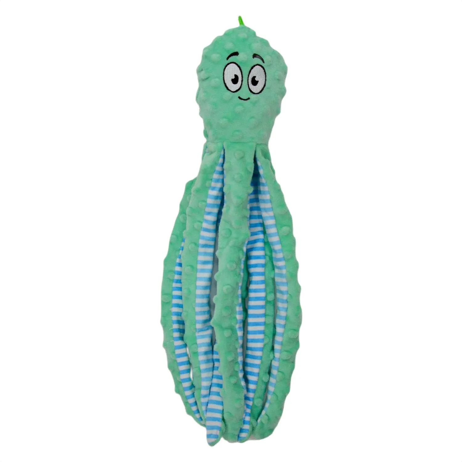 JACK AND VANILLA Giocattolo interattivo per cani a forma di polpo Bubble, 45 cm, verde mela - immagine 1