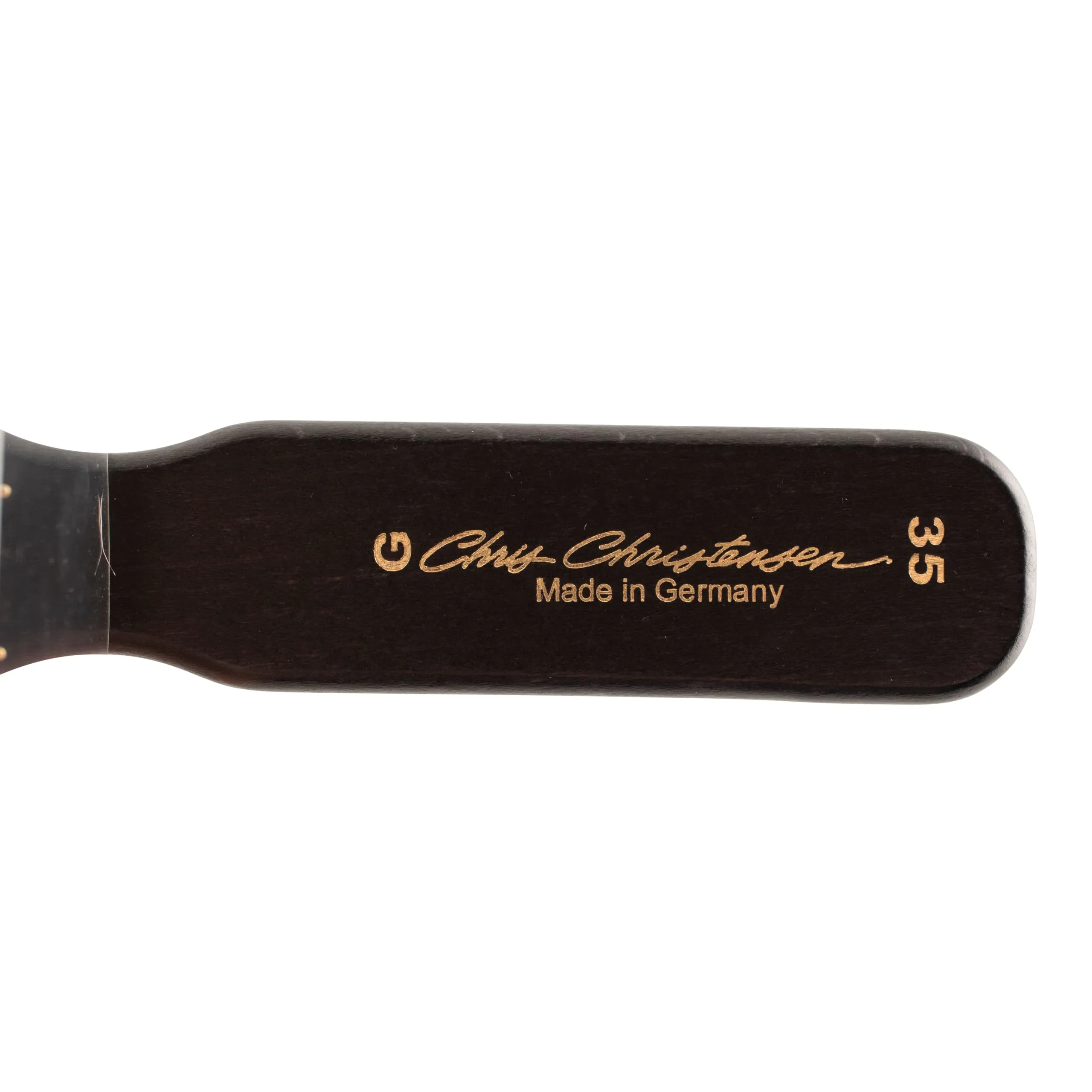 Chris Christensen 35mm Oval Pin Brush Gold Series - immagine 3