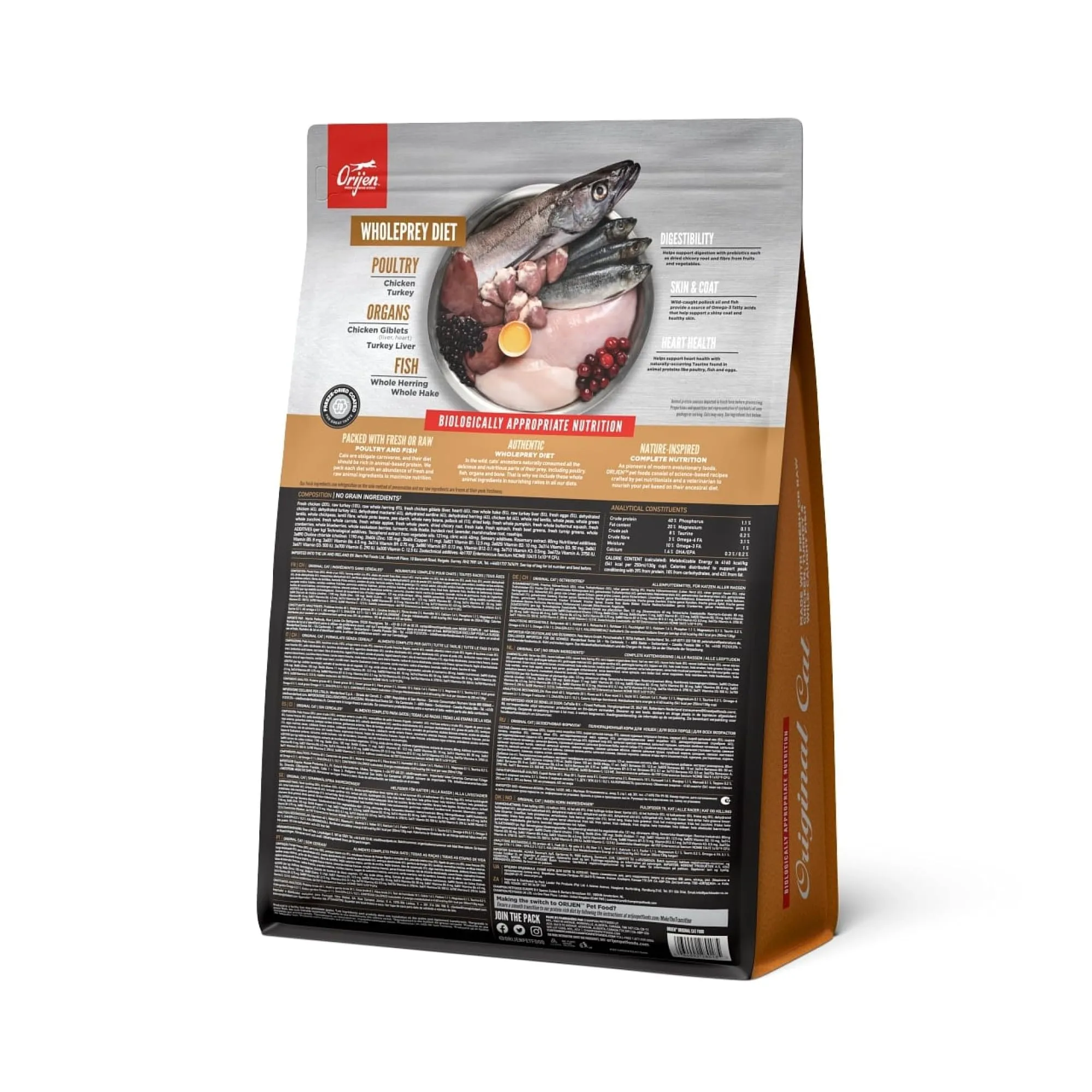 Orijen Cibo per Gatti Adulti e Cuccioli, 1.8 kg - immagine 5
