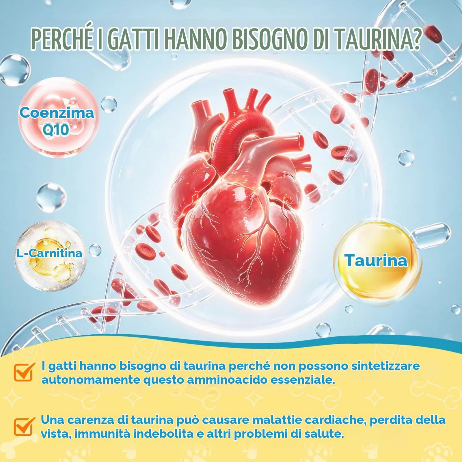 Eagou Diary Taurina in Polvere per Gatti, 200 g - immagine 3