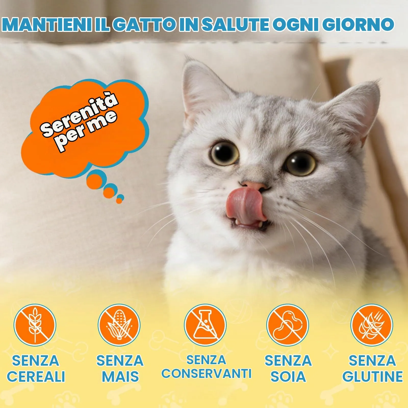 Eagou Diary Taurina in Polvere per Gatti, 200 g - immagine 7