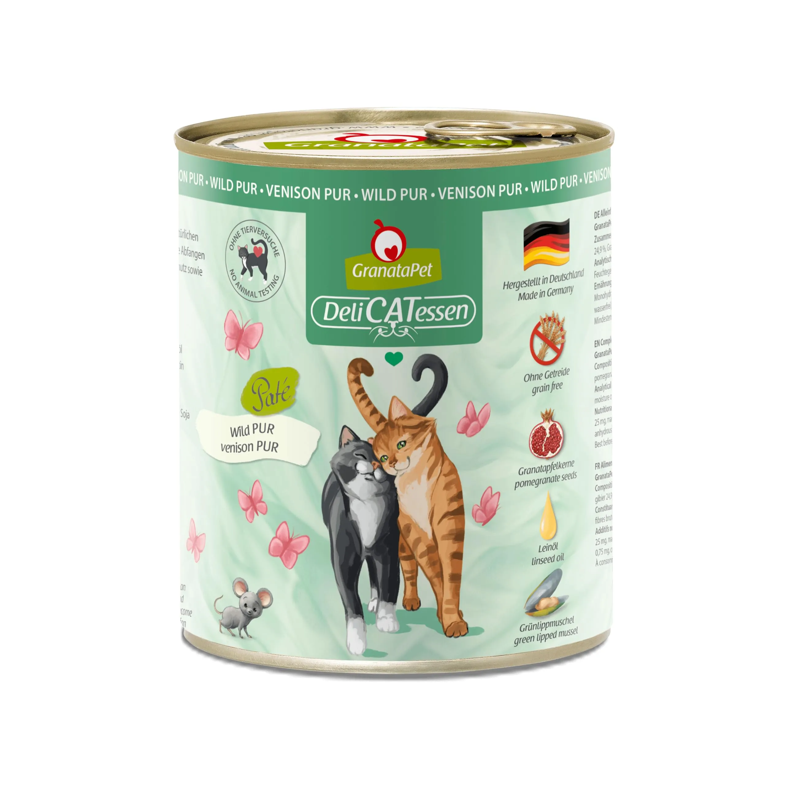 GranataPet DeliCATessen Wild PUR, 6 x 800g - immagine 1