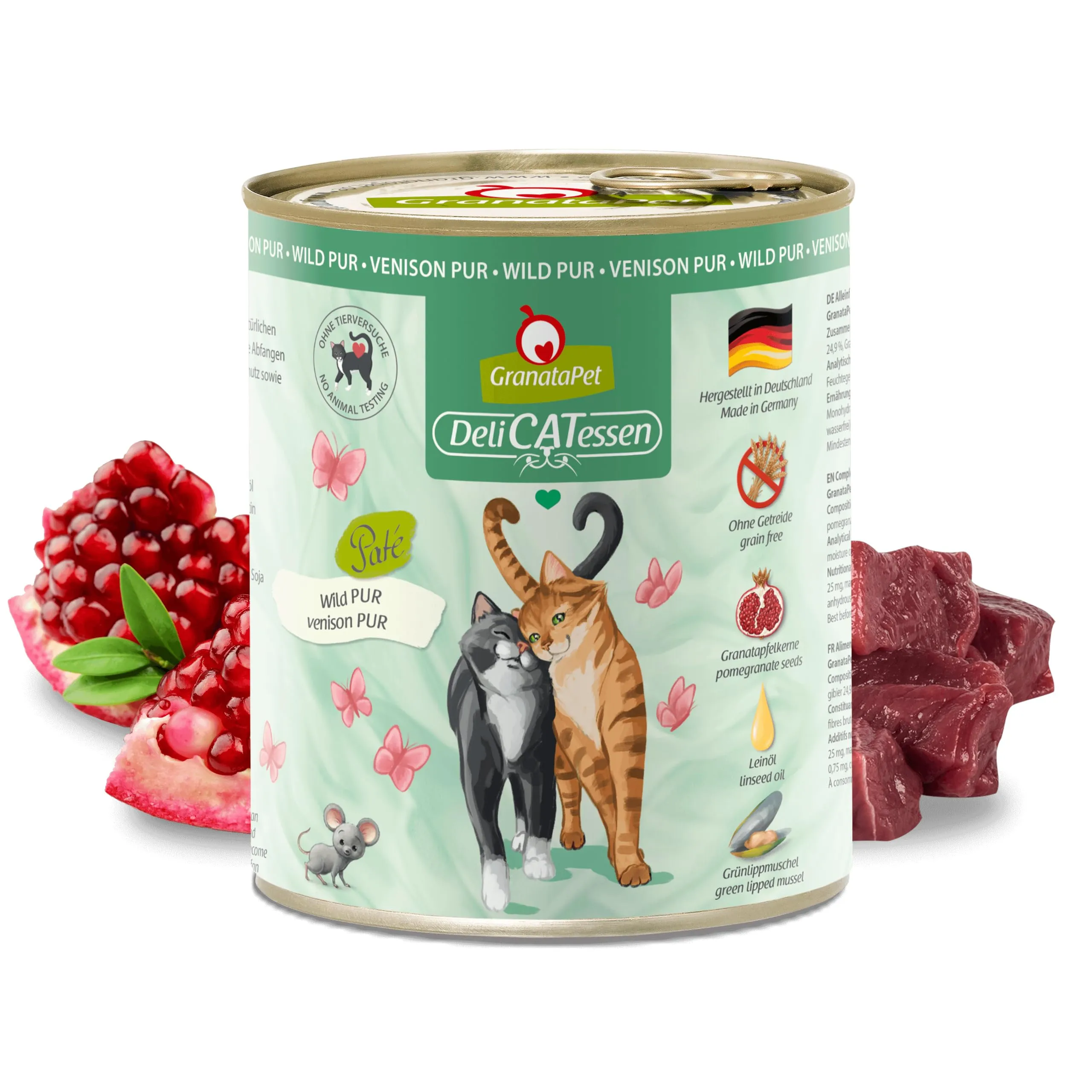GranataPet DeliCATessen Wild PUR, 6 x 800g - immagine 2