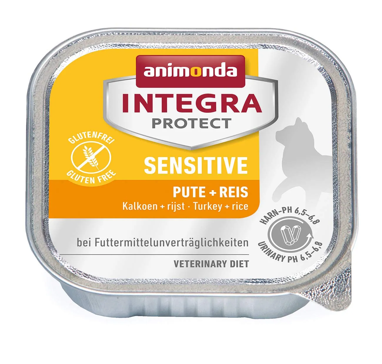 Animonda Integra Protect Cibo per Gatti Bagnato Sensitive Tacchino e Riso (6 x 100 g) - immagine 2